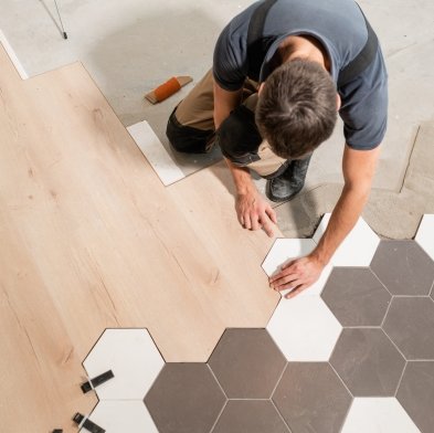 Flooring installation services in Clute, TX
